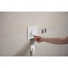 Kép 2/5 - Hansgrohe FixFit Fine E Fali csatlakozó visszafolyásgátlóval Matt Fehér 28883700