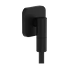 Kép 1/5 - Hansgrohe FixFit Fine Q Fali kimenet visszafolyásgátlóval Matt Fekete 28884670