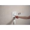 Kép 3/5 - Hansgrohe FixFit Fine Q Fali kimenet visszafolyásgátlóval Matt Fehér 28884700