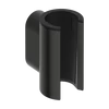 Kép 1/6 - Hansgrohe Porter Fine Zuhanytartó Szálcsiszolt Fekete Króm 28885340