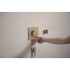 Kép 3/5 - Hansgrohe Ecostat Comfort E Termosztát falsík alatti telepítéshez, 1 funkciós Szálcsiszolt Bronz 33710140