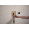 Kép 2/5 - Hansgrohe Ecostat Comfort E Falsík alatti termosztát, 2 funkciós Szálcsiszolt Bronz 33711140