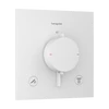 Kép 1/5 - Hansgrohe Ecostat Comfort E Falsík alatti termosztát, 2 funkciós, Matt Fehér 33711700