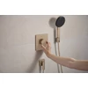 Kép 2/5 - Hansgrohe Ecostat Comfort Q Falsík alatti termosztát, 1 funkciós Szálcsiszolt Bronz 33712140
