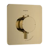 Kép 1/3 - Hansgrohe Ecostat Comfort Q Falsík alatti termosztát, 1 funkciós Polírozott Arany Hatású 33712990