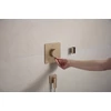 Kép 2/5 - Hansgrohe Ecostat Comfort Q Falsík alatti termosztát, 2 funkciós Szálcsiszolt Bronz 33713140