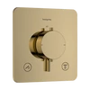 Kép 1/4 - Hansgrohe Ecostat Comfort Q Falsík alatti termosztát, 2 funkciós Polírozott Arany Hatású 33713990