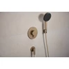 Kép 2/5 - Hansgrohe Ecostat Comfort S Falsík alatti termosztát, 1 funkciós Szálcsiszolt Bronz 33714140