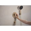 Kép 4/5 - Hansgrohe Ecostat Comfort S Falsík alatti termosztát, 1 funkciós Szálcsiszolt Bronz 33714140