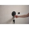 Kép 3/5 - Hansgrohe Ecostat Comfort S Falsík alatti termosztát, 1 funkciós Matt Fekete 33714670