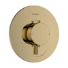 Kép 1/3 - Hansgrohe Ecostat Comfort S Falsík alatti termosztát, 1 funkciós Polírozott Arany Hatású 33714990