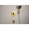 Kép 2/3 - Hansgrohe Ecostat Comfort S Falsík alatti termosztát, 1 funkciós Polírozott Arany Hatású 33714990