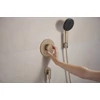 Kép 3/5 - Hansgrohe Ecostat Comfort S Termosztát falsík alatti telepítéshez, 2 funkcióos Szálcsiszolt Bronz 33715140
