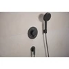 Kép 3/4 - Hansgrohe Ecostat Comfort S Termosztát falsík alatti telepítéshez, 2 funkcióos Szálcsiszolt Fekete Króm 33715340