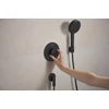Kép 3/5 - Hansgrohe Ecostat Comfort S Termosztát falsík alatti telepítéshez, 2 funkcióos Matt Fekete 33715670