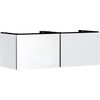 Kép 1/2 - Hansgrohe Xilesa E Konzolos mosdószekrény 1375/550, 2 fiókkal, ráültetett mosdótálhoz Matt Fehér 54268700