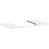 Kép 1/2 - Hansgrohe Xilesa E Pultlap 980/550, középkivágással, ráültetett mosdótálhoz Matt Fehér 54270700
