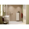 Kép 3/4 - Hansgrohe Xilesa E Mosdószekrény 580/470, 2 fiókkal, Push-Open, normál mosdókhoz Matt Homokszín 54293780