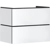 Kép 1/2 - Hansgrohe Xilesa E Mosdószekrény 780/470, 2 fiókkal, Push-Open, normál mosdókhoz Matt Fehér 54296700
