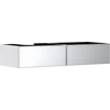 Kép 1/2 - Hansgrohe Xevolos E Konzolos mosdószekrény Matt Fehér színben 1370/550, 2 fiókkal, ráültetett mosdótálhoz, balos Metálfehér 54319320