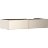 Kép 1/2 - Hansgrohe Xevolos E Konzolos mosdószekrény Matt Homokbézs színben 1370/550, 2 fiókkal, ráültetett mosdótálhoz, jobbos Metál Homokszín 54323790