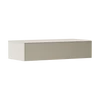 Kép 1/3 - Hansgrohe Xevolos E Fürdőszobai konzolos pad Matt Homokbézs színben 1180/550, 1 fiókkal Texturált bronz 54326390