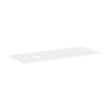Kép 1/2 - Hansgrohe Xevolos E Pultlap 1370/550, bal oldali kivágással, csapfurat nélküli mosdótálhoz Matt Fehér 54333700