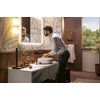 Kép 2/5 - Hansgrohe Xevolos E Pultlap 1370/550, jobb oldali kivágással, csapfurat nélküli mosdótálhoz Matt Homokszín 54334780