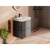 Kép 3/4 - Hansgrohe Xilesa E Mosdószekrény szett 580/470 2 fiókkal és Xanuia Q mosdóval 54396760