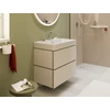 Kép 2/4 - Hansgrohe Xilesa E Mosdószekrény szett 780/470 2 fiókkal és Xanuia Q mosdóval 54397780