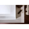 Kép 3/6 - Hansgrohe Xuniva Evo E Mosdótál 400/400, csapfurat és túlfolyó nélkül, SmartClean, HygieneEffect Fehér 63007450