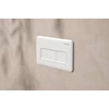 Kép 3/5 - Hansgrohe iFrame Original Q Öblítőlap, dual mennyiség Matt Fehér 66001700