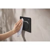 Kép 2/6 - Hansgrohe iFrame Original S Öblítőlap, dual mennyiség Matt Fekete 66002670