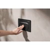 Kép 3/6 - Hansgrohe iFrame Original S Öblítőlap, dual mennyiség Matt Fekete 66002670