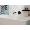 Kép 2/3 - Hansgrohe Zesis S Egykaros kádcsaptelep, falsík alatti, iBoxhoz Matt Fekete 74415670