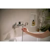 Kép 2/3 - Hansgrohe Zesis S Egykaros kádcsaptelep falsíkon kívüli szereléshez, 15,3 cm-es középtávolsággal Króm 74421000