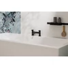 Kép 2/3 - Hansgrohe Zesis S 2-lyukú kádperemre szerelhető csaptelep Matt Fekete 74423670
