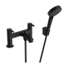 Kép 1/3 - Hansgrohe Zesis S 2-lyukú kádperemre szerelhető csaptelep, váltószeleppel és Vernis Blend kézizuhannyal Vario Matt Fekete 74424670