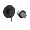 Kép 1/2 - Hansgrohe Zesis S Egykaros zuhanycsaptelep szett, falsík alatti Matt Fekete 74618670