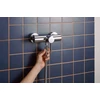 Kép 2/4 - Hansgrohe Zesis S Egykaros zuhanycsaptelep, falsíkon kívüli Króm 74621000