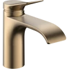 Kép 1/3 - Hansgrohe Vivenis Egykaros mosdócsaptelep 80, CoolStart, lefolyógarnitúra nélkül Szálcsiszolt Bronz 75015140