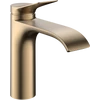 Kép 1/4 - Hansgrohe Vivenis Egykaros mosdócsaptelep 110, CoolStart, automata lefolyógarnitúrával Szálcsiszolt Bronz 75023140