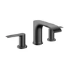Kép 1/2 - Hansgrohe Vivenis Mosdócsaptelep 90, automata lefolyógarnitúrával Szálcsiszolt Fekete Króm 75033340