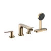 Kép 1/2 - Hansgrohe Vivenis Peremre szerelhető kádcsaptelep sBox-szal Szálcsiszolt Bronz 75444140