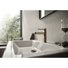 Kép 2/3 - Hansgrohe Finoris Hidegvizes csaptelep 100, lefolyógarnitúra nélkül, Szálcsiszolt Bronz 76013140