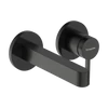 Kép 1/2 - Hansgrohe Finoris Egykaros mosdócsaptelep falsík alatti szereléshez, 16,8 cm-es kifolyóval, Szálcsiszolt Fekete Króm 76051340