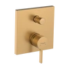 Kép 1/3 - Hansgrohe Finoris Egykaros kádcsaptelep falsík alatti szereléshez, iBox universalhoz, Szálcsiszolt Bronz 76415140