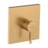 Kép 1/3 - Hansgrohe Finoris Egykaros zuhanycsaptelep falsík alatti szereléshez, Szálcsiszolt Bronz 76615140