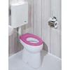 Kép 3/3 - JIKA Baby wc ülőke, antibakteriális kikészítés, műanyag rögzítéssel rózsaszín H8970373240001
