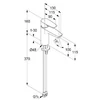 Kép 2/2 - Kludi PURE&SOLID 100 mosdó csaptelep leeresztő nélkül 342920575